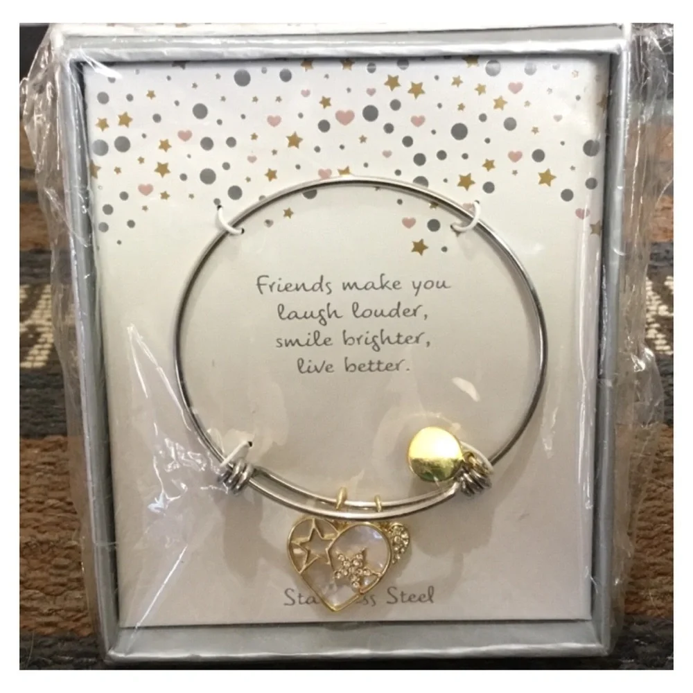 New! Ultimate Friendship Bangle Bracelet